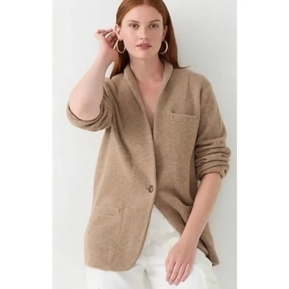 J.Crew Cocoon Sweater-Blazer, Wool Blend Sold Out, Small - Picture 1 of 9